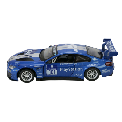 Автомодели - Автомодель Автопром BMW M6 GT3 синяя (68325/2)#2