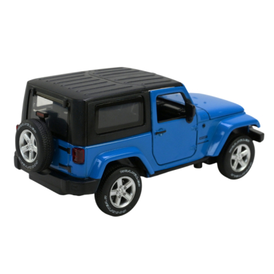 Автомодели - Автомодель Автопром Jeep Wrangler синяя (68331/1)#3