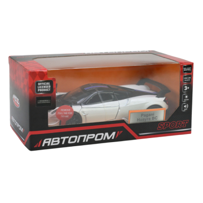 Автомодели - Автомодель Автопром Pagani Huayra BC белая (68332/2)#5