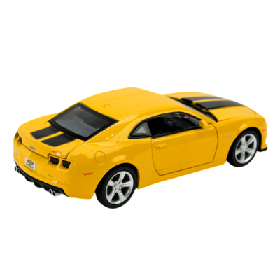 Автомодели - Автомодель Автопром Chevrolet Camaro SS желтая (68335/2)#2