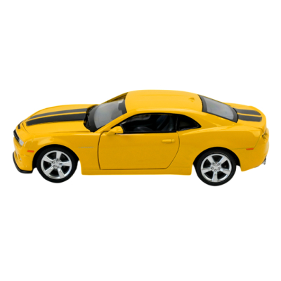 Автомодели - Автомодель Автопром Chevrolet Camaro SS желтая (68335/2)#3