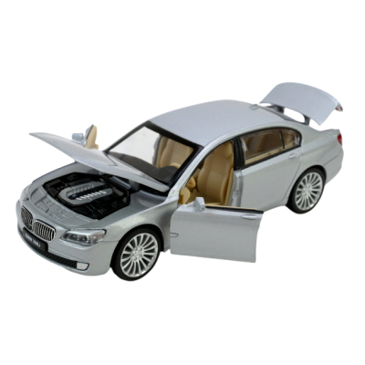 Автомодели - Автомодель Автопром BMW 760 LI серая (68340/1)#4