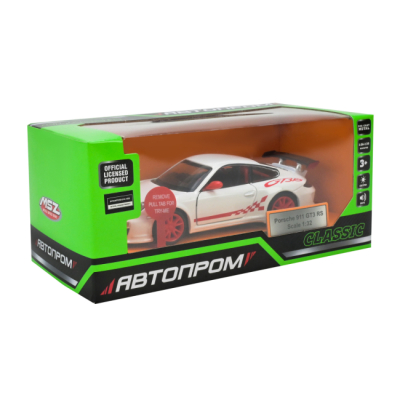 Автомодели - Автомодель Автопром Porsche 911 GT3 RS белая (68342/1)#5