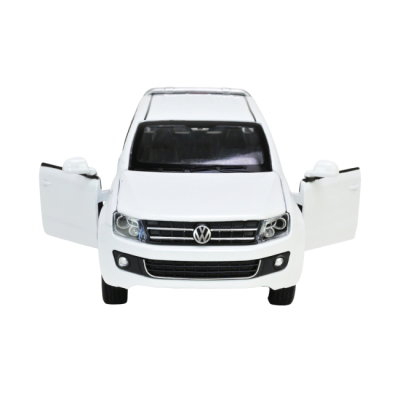 Автомодели - Автомодель Автопром Volkswagen Amarok белая (68365/1)#5