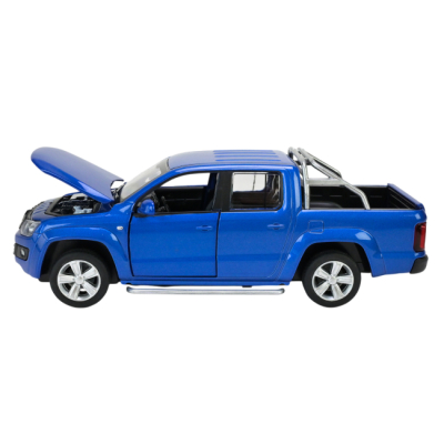 Автомодели - Автомодель Автопром Volkswagen Amarok синяя (68365/2)#6