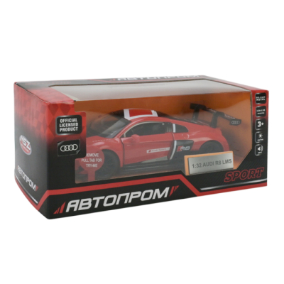 Автомодели - Автомодель Автопром Audi R8 LMS красная (68370/1)#5