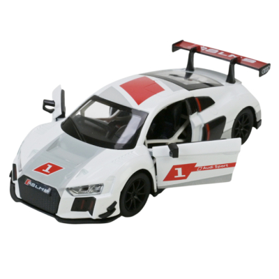 Автомодели - Автомодель Автопром Audi R8 LMS белая (68370/2)#4