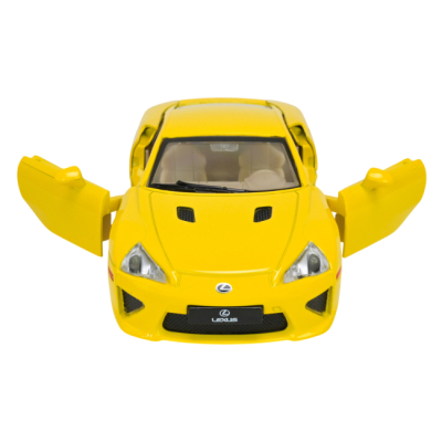 Автомодели - Автомодель Автопром Lexus LFA желтая (68414/2)#4