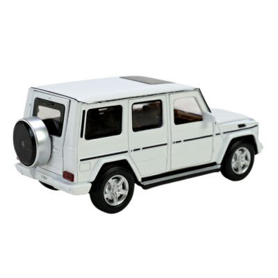 Автомодели - Автомодель Автопром Mercedes-Benz G 350 d белая (68436/1)#3
