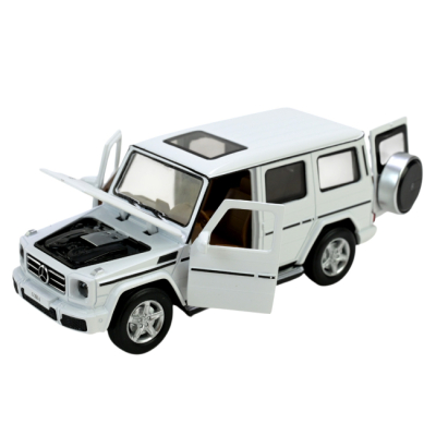 Автомодели - Автомодель Автопром Mercedes-Benz G 350 d белая (68436/1)#4