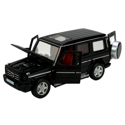Автомодели - Автомодель Автопром Mercedes-Benz G 350 d чорная (68436/2)#4