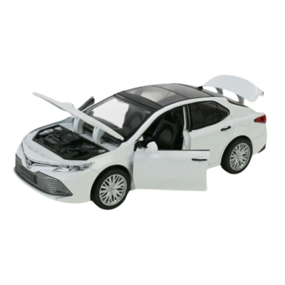 Автомодели - Автомодель Автопром Toyota Camry белая (68459/3) (68459/68459-3)#4