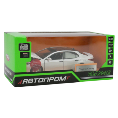 Автомоделі - Автомодель Автопром Toyota Camry біла (68459/3) (68459/68459-3)#5