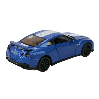 Автомодели - Автомодель Автопром Nissan GT-R синяя (68469/1)#3