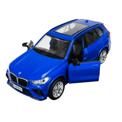 Автомодели - Автомодель Автопром BMW X5M синяя (68497/1)#4
