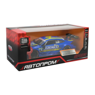 Автомодели - Автомодель Автопром Mercedes-AMG C 63 DTM синяя (68447(B)/3)#5