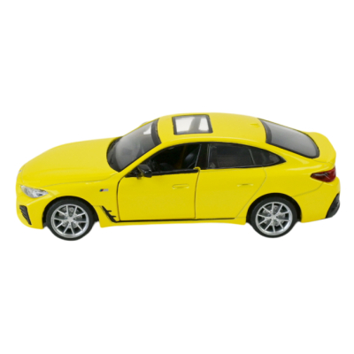 Автомодели - Автомодель Автопром BMW i4 M50 желтая (68720/1)#2