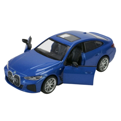 Автомодели - Автомодель Автопром BMW i4 M50 синяя (68720/2)#4