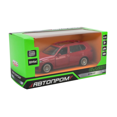 Автомодели - Автомодель Автопром BMW X7 красная (10001/2)#5