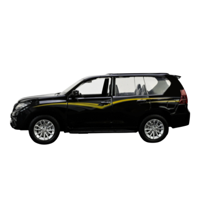 Автомодели - Автомодель Автопром Toyota Land Cruiser Prado черная (10002/1)#2
