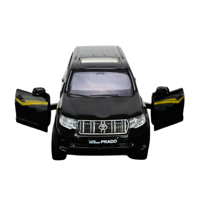 Автомодели - Автомодель Автопром Toyota Land Cruiser Prado черная (10002/1)#4