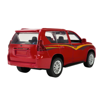 Автомодели - Автомодель Автопром Toyota Land Cruiser Prado красная (10002/2)#3