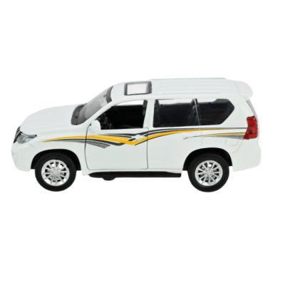 Автомодели - Автомодель Автопром Toyota Land Cruiser Prado белая (10002/3)#2