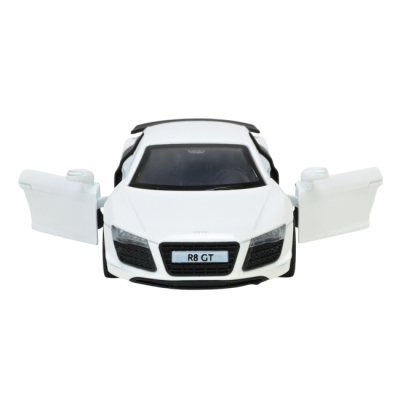 Автомоделі - Автомодель Автопром Audi R8 GT біла (10004/2)#4