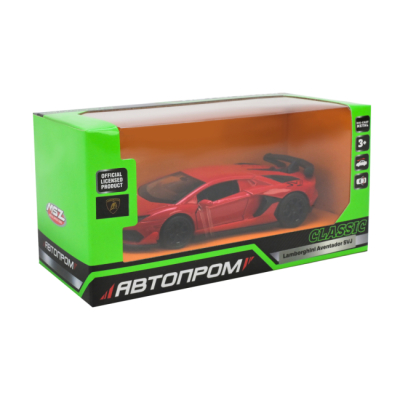 Автомодели - Автомодель Автопром Lamborghini Aventador SVJ63 красная (10005/1)#5