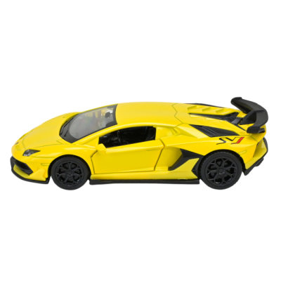 Автомодели - Автомодель Автопром Lamborghini Aventador SVJ63 желтая (10005/2)#2