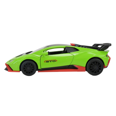 Автомодели - Автомодель Автопром Lamborghini Huracan STO зеленая (10009/1)#2