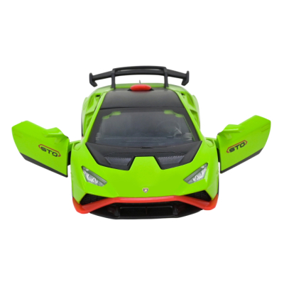 Автомодели - Автомодель Автопром Lamborghini Huracan STO зеленая (10009/1)#4