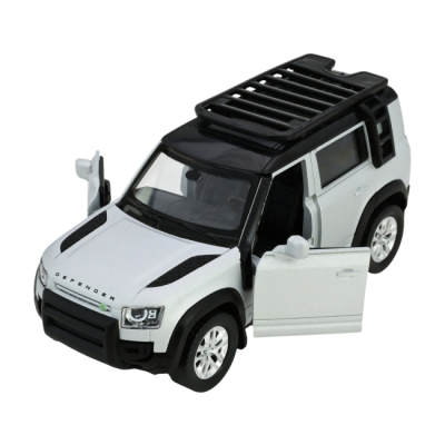 Автомодели - Автомодель Автопром 2020 Land Rover Defender 110 белая (10010/1)#4