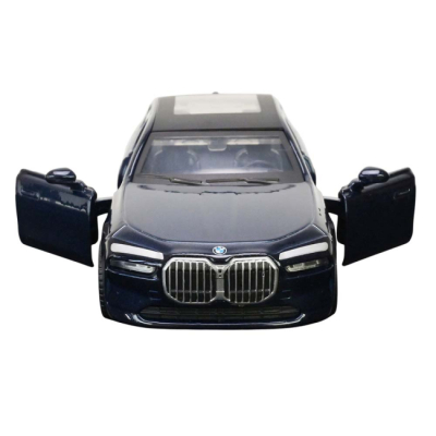 Автомодели - Автомодель Автопром BMW i7 G70 черная (10012/3)#2