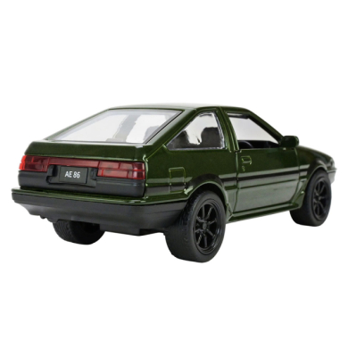 Автомоделі - Автомодель Автопром Toyota AE86 зелена (10022/1)#3