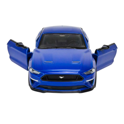 Автомодели - Автомодель Автопром Ford Mustang GT 2018 синяя (68702/2)#3