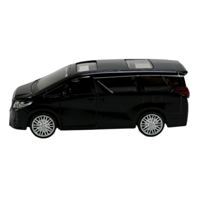 Автомодели - Автомодель Автопром Toyota Alphard черная (4329/1)#2