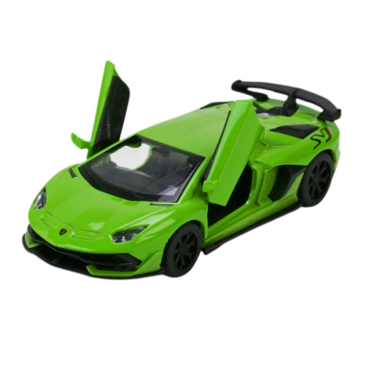 Автомоделі - Автомодель Автопром Lamborghini Aventador SVJ зелена (4338/2) (4338/1)#4