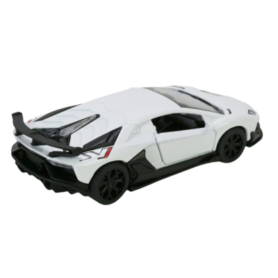 Автомодели - Автомодель Автопром Lamborghini Aventador SVJ белая (4338/2)#4