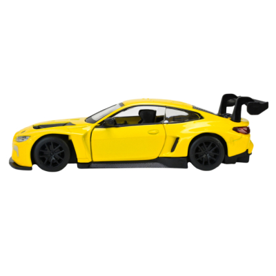 Автомодели - Автомодель Автопром BMW M4 GT3 желтая (4377/2)#2