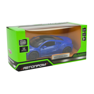 Автомодели - Автомодель Автопром Acura NSX синяя (4386/1)#5