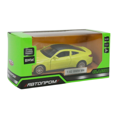 Автомоделі - Автомодель Автопром BMW M4 (G82) жовта (4371/2)#5