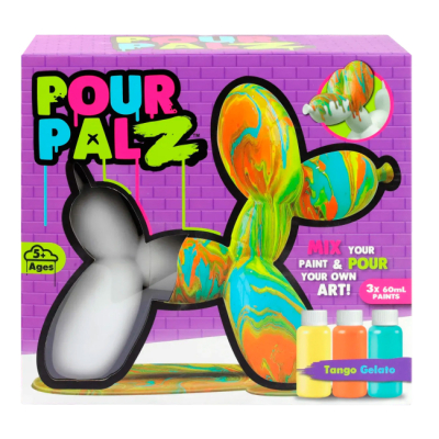 Наборы для творчества - Набор для творчества Pour Palz Флюид Арт Balloon Dog Танго Челато (GS-G25026)#3