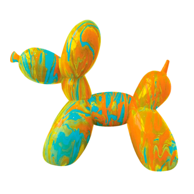 Наборы для творчества - Набор для творчества Pour Palz Флюид Арт Брелок Balloon Dog фиолетовый (GS-G18194/2)#2