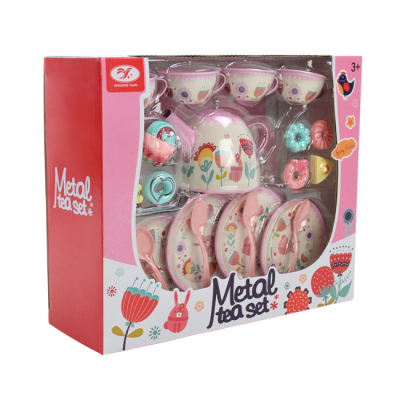 Детские кухни и бытовая техника - Игровой набор Країна Іграшок Чайный сервиз (620-E17)#2