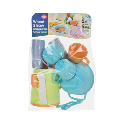 Дитячі кухні та побутова техніка - Ігровий набір Країна Іграшок Посуд блакитний (HG-3054)#2