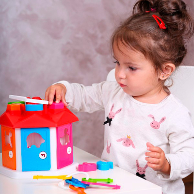 Розвивальні іграшки - Сортер Technok Розумний малюк Будиночок (2438)#2