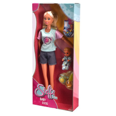 Ляльки - Ігровий набір Steffi & Evi Love Штеффі Обід для малюка (5733705)#3