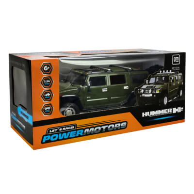 Радиоуправляемые модели - Автомодель Країна Іграшок Hummer H2 на радиоуправлении 1:14 (PM1401)#4