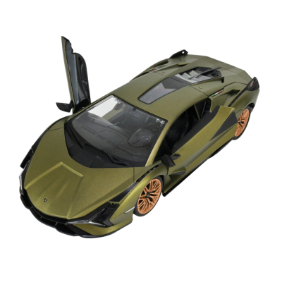 Радиоуправляемые модели - Автомодель Країна Іграшок Lamborghini Sian FKP37 зеленая на радиоуправлении 1:16 (PM1407GREEN)#4